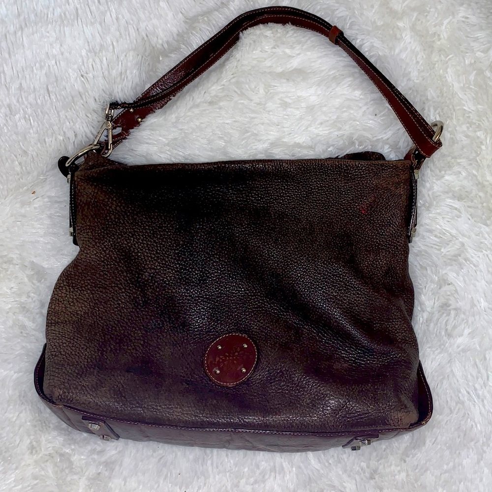 Peitra Borsa Beown Handbag genuine leather